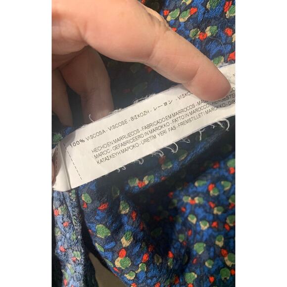 Zara multicolor dress womens size small basic fun flirty wedding graduation - Picture 6 of 6